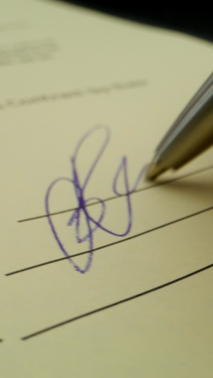 Firma di documenti e Termini e condizioni