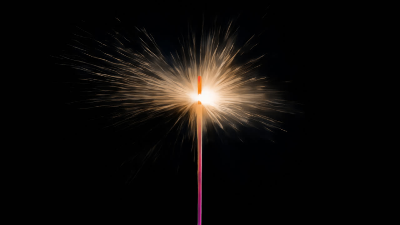 Sovrapposizione animata di stelle filanti festive, video 4K trasparente, canale alfa, ProRes 4444