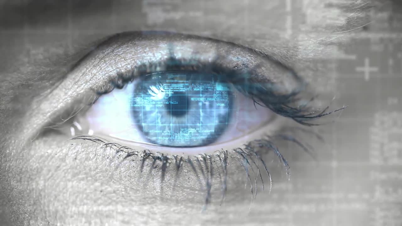 apertura del ojo azul