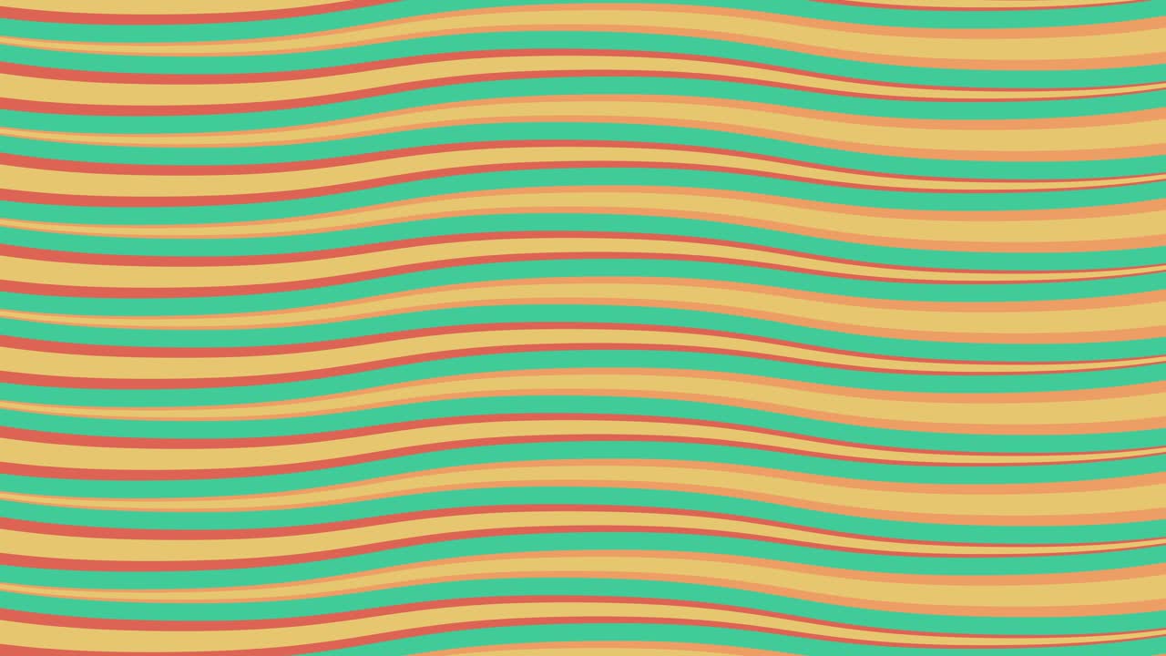 The background full of animated wave motion, After effect