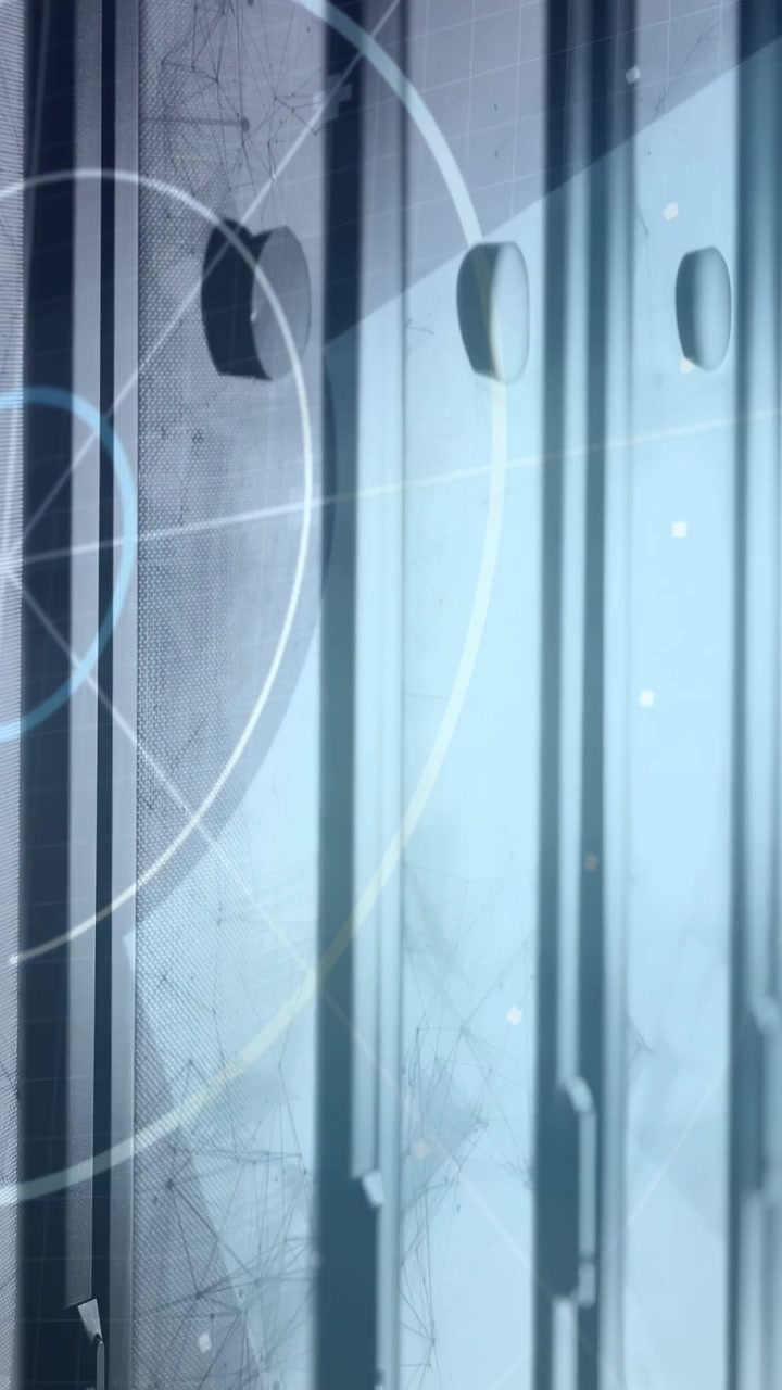 Shutter staying still overlay starting rings expanding beam sweeping squares drifting for security