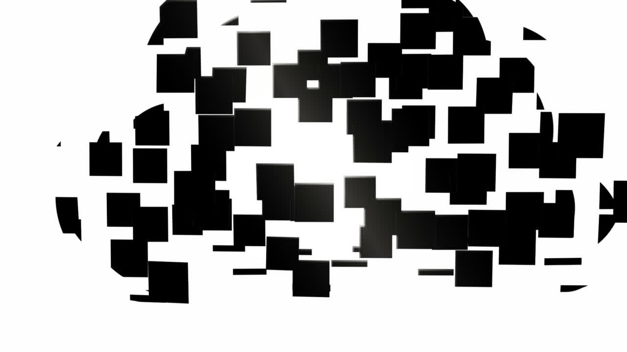 gráfico de computación en nube sobre fondo blanco