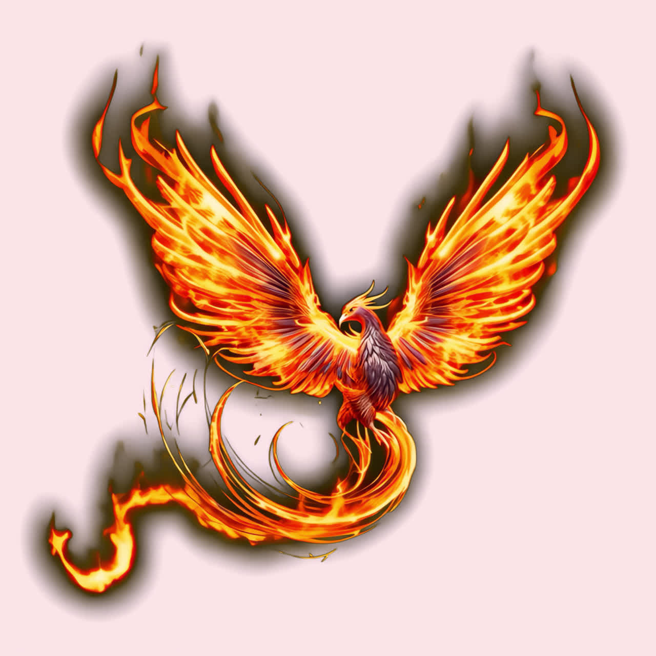 Fiery Phoenix Rising