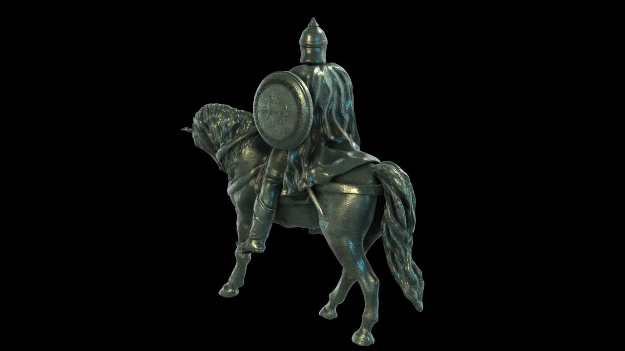 monumento a dolgoruky - bucle de rotación