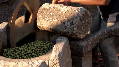 traditional olive oil production