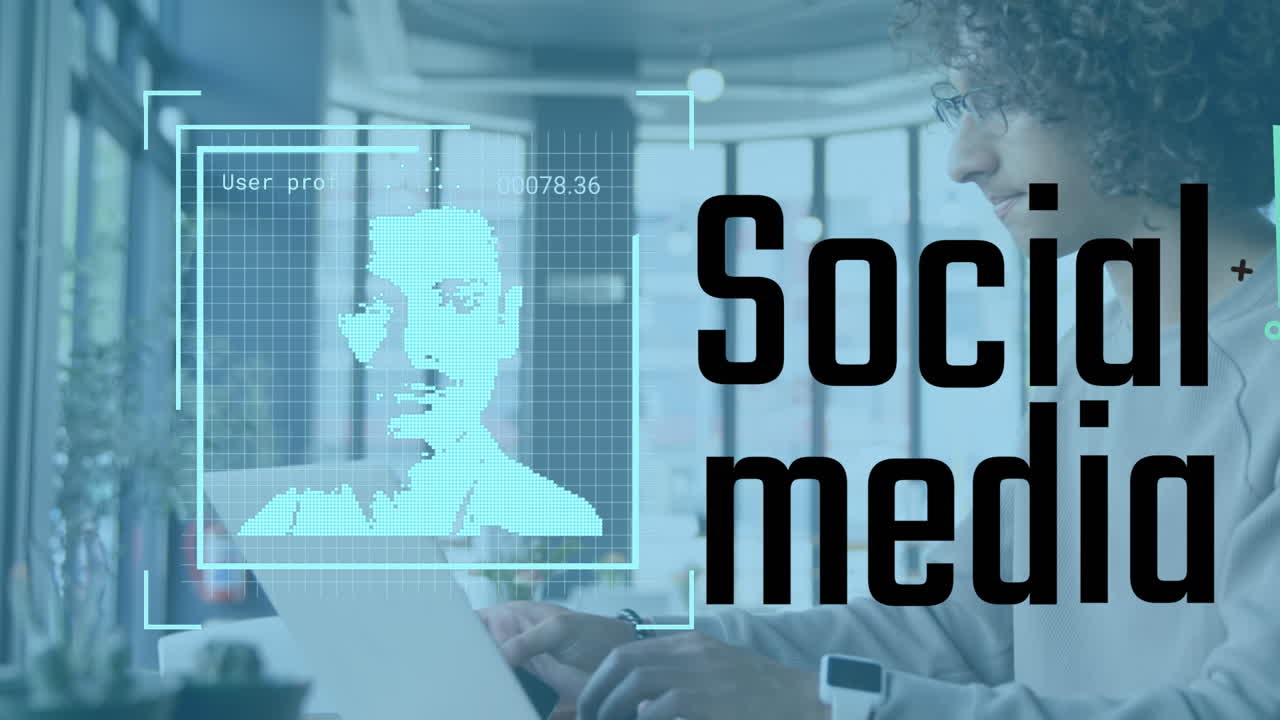 얼굴 마스크를 쓴 웃는 남성 의사가  ⁇ 색 흐릿한 배경을  ⁇ 고 있는 텍스트의 구성