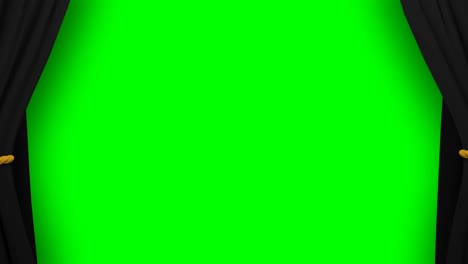 Vorhänge-öffnen-Und-Schließen-Bühne-Theater-Kino-Green-Screen-4k