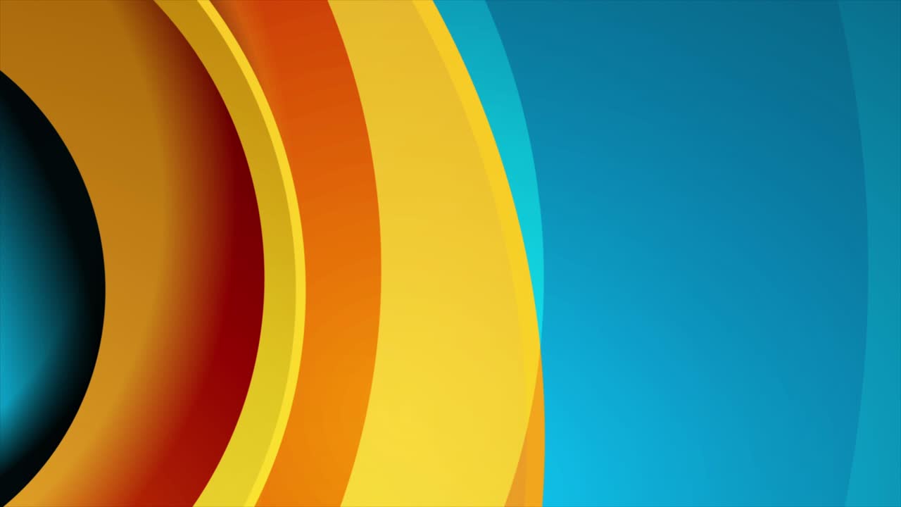 fondo de movimiento ondulado geométrico azul naranja abstracto