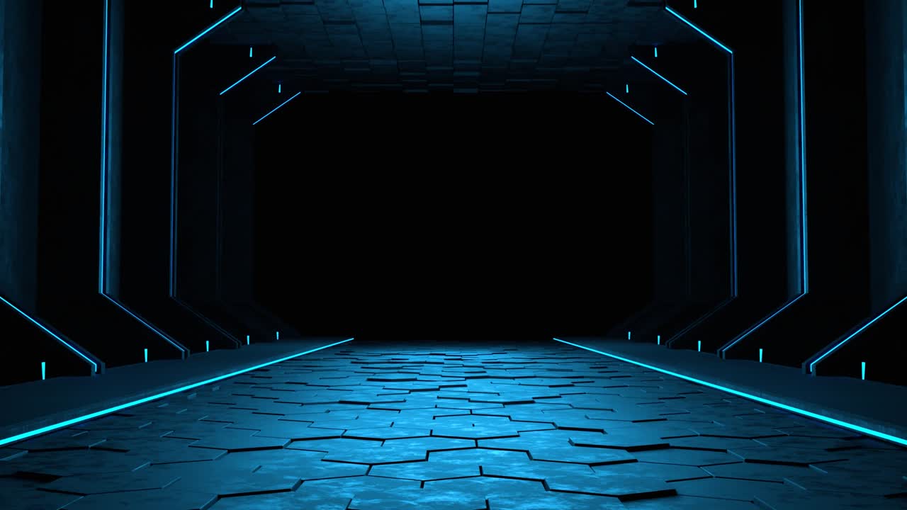 Video Modern Futuristic Sci-Fi Background