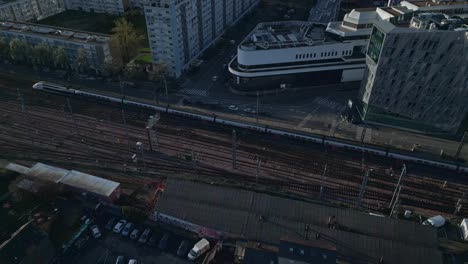 rennes colombier tvg train station in france