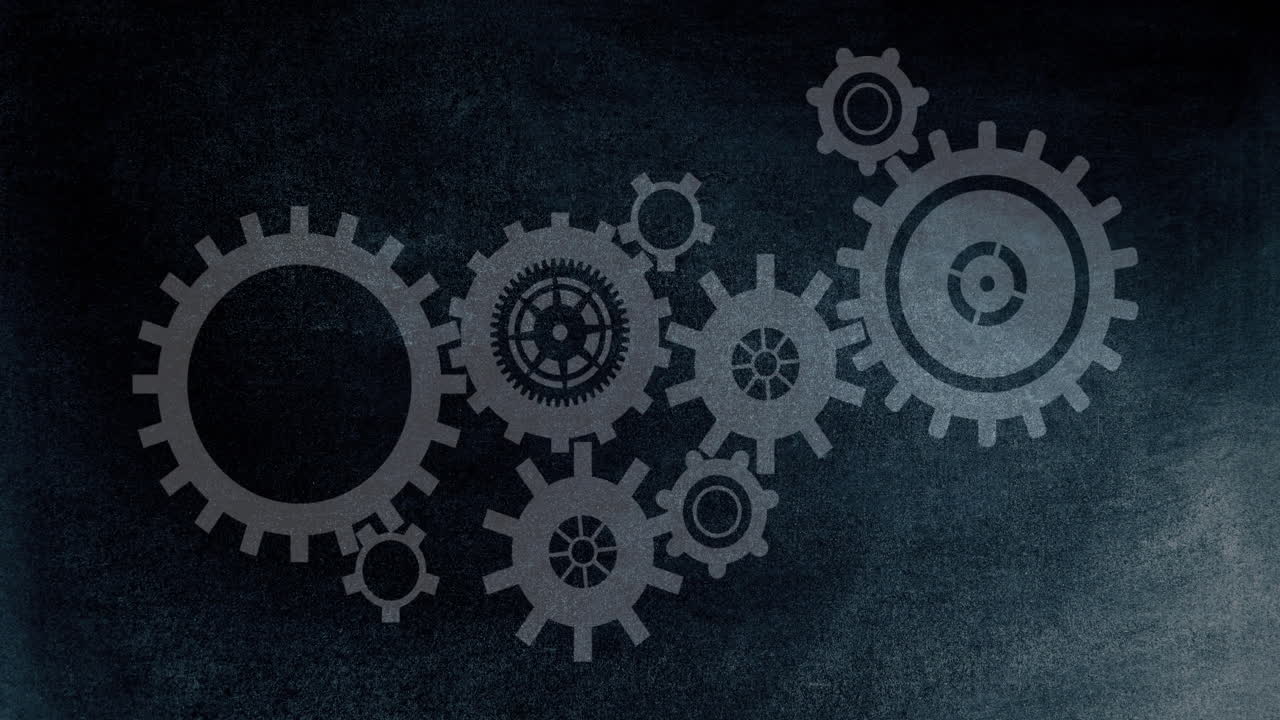 engranajes en movimiento