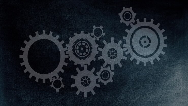 Gears moving