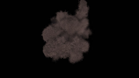 explosion smoke