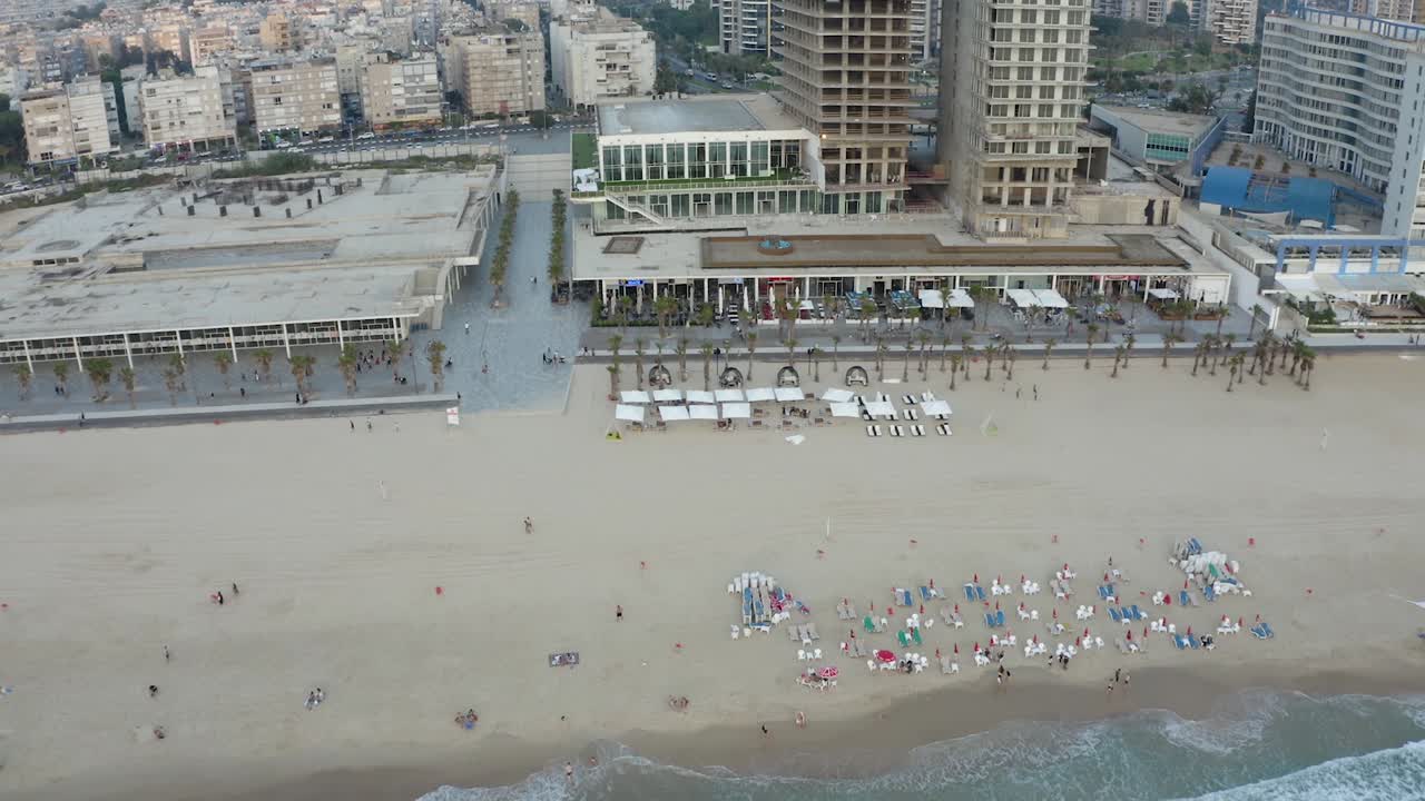 A beautiful promenade on the beach