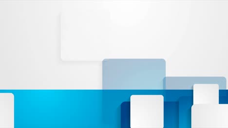 hi-tech blue grey geometric motion background