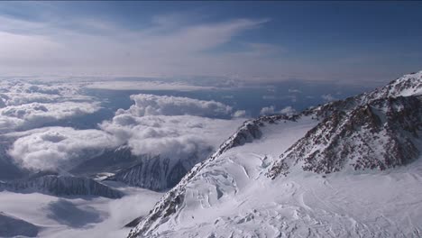 Pan-Desde-Cerca-De-La-Cumbre-De-Denali