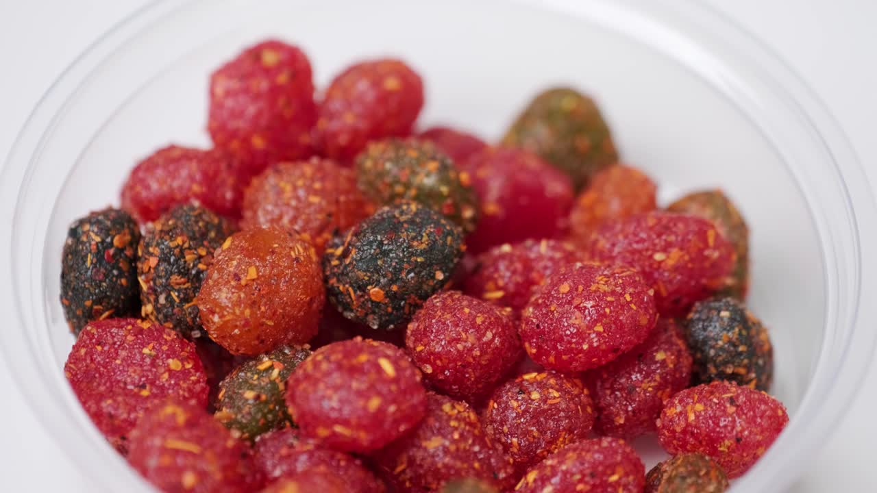 게으른 수잔에 gusher 칠리 chamoy 사탕