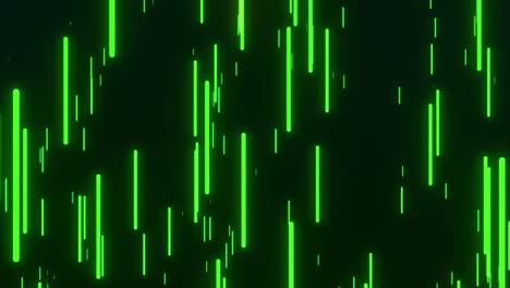 abstract glowing green vertical lines