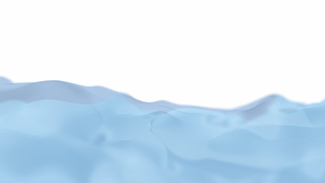 Abstract Blue Water Waves
