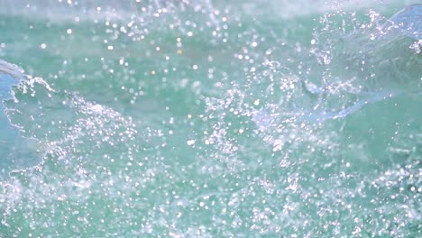 water splashing fountain