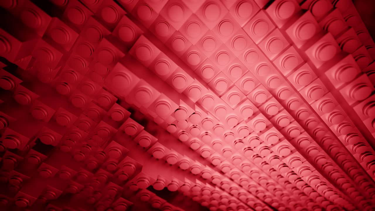 el patrón de ladrillos rojos de lego