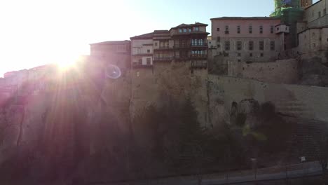 flight in the hanging houses of cuenca