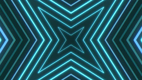 Vibrant-blue-neon-pattern-with-diagonal-line-and-diamond-shape