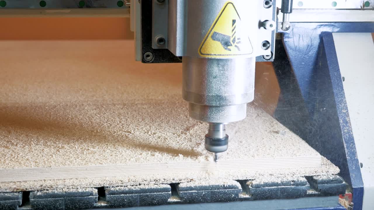 작업에서 cnc 밀링