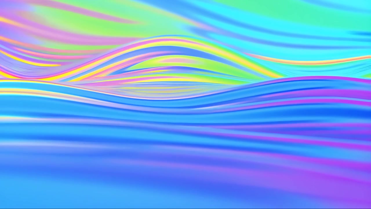 Abstract Fluid Motion Background 4K