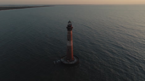 lighthouse in the ocean