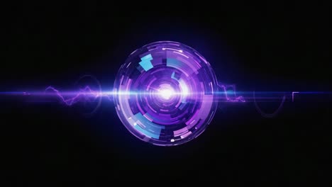 futuristic energy orb
