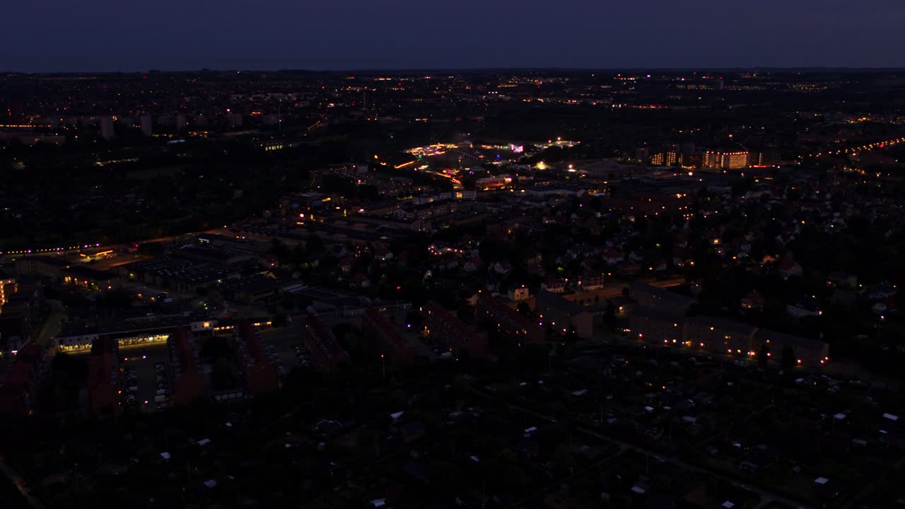 Drone sopra la città