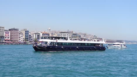 a boat trip in istanbul