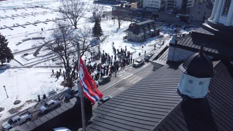 spiritual groups gathered in kingston ontario to offer prayers for peace in light of the incursions in ukraine