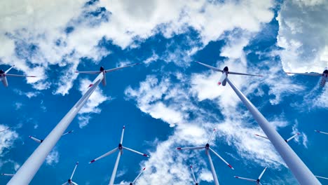 windmills looping animation with alpha mask