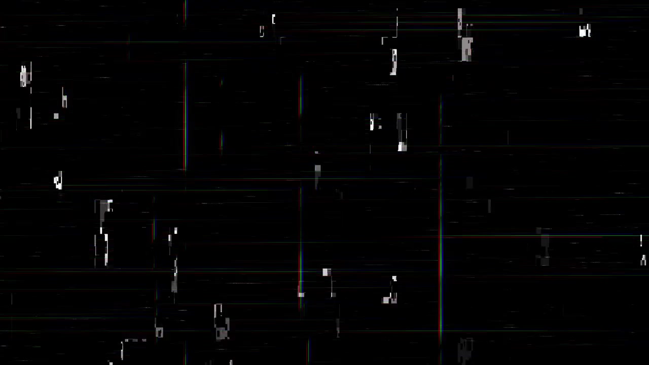Rgb color separation glitch scanlines digital interference streaks futuristic glitch effect
