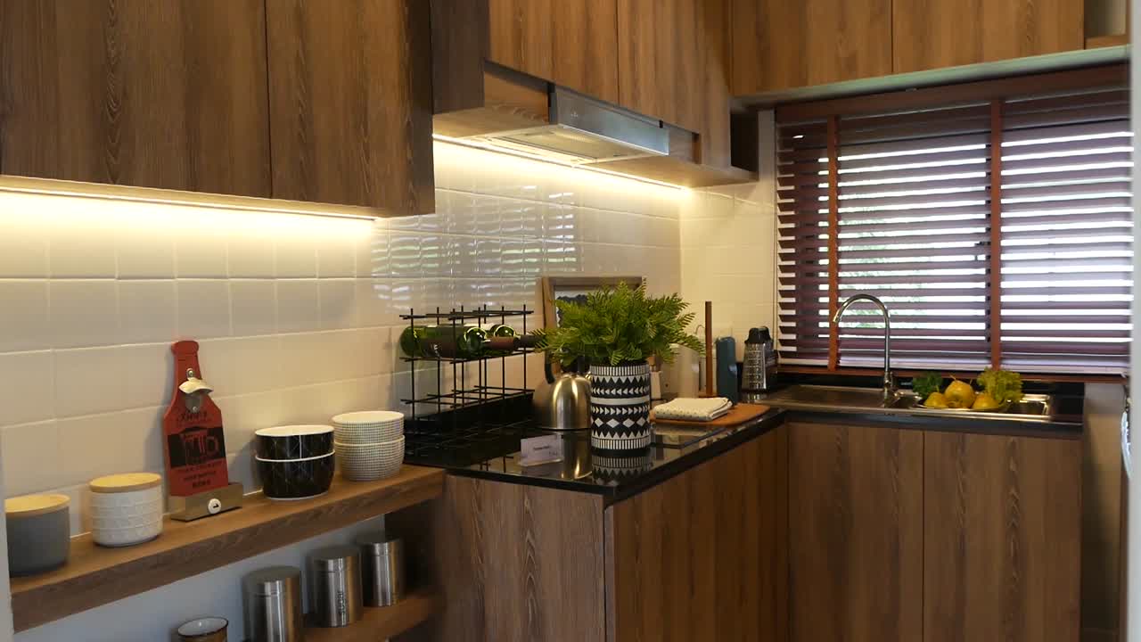Compact and Modern Kitchen- Pantry Area Decoration Idea