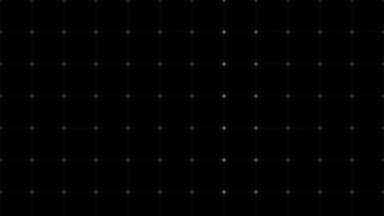 Digital Grid Overlay with Pulsing Crosshair Markers