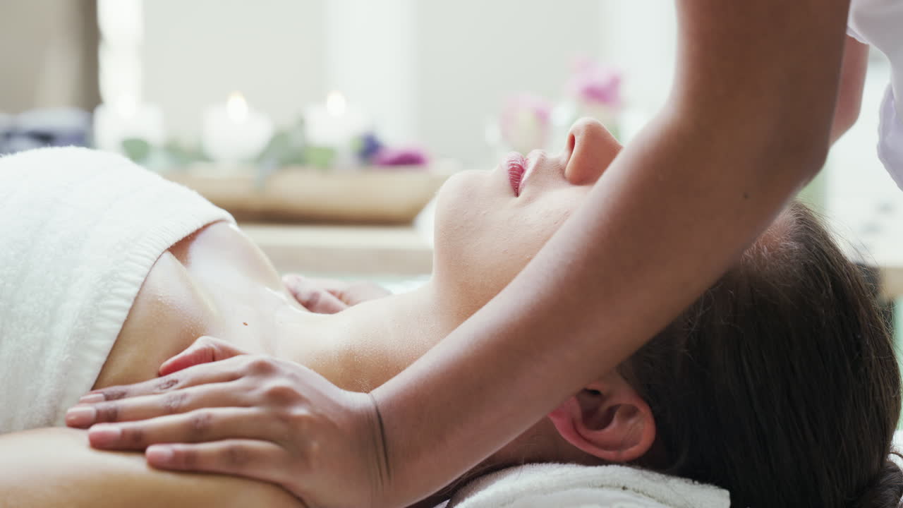 몸을 편안하게 하세요.