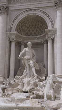 trevi fountain detail