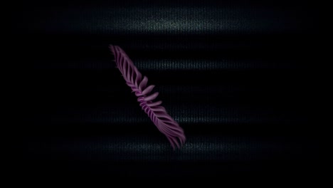 abstract background rotating segmented organic form