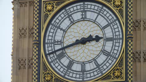 clock face on elizabeth tower