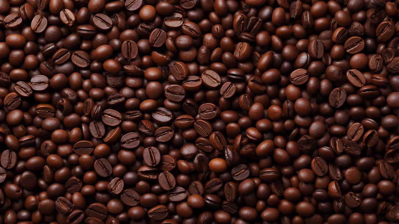 Roasted Coffee Beans Background