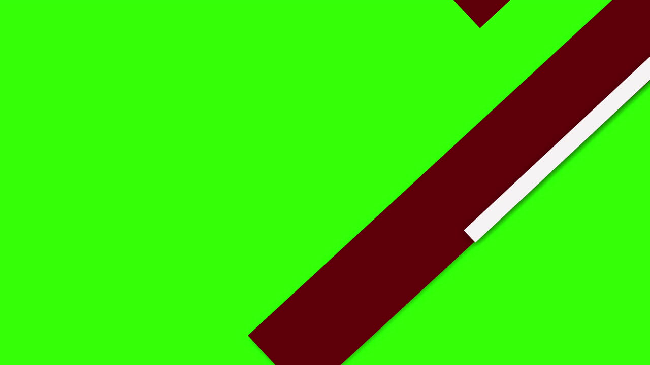 transición moderna de pantalla verde