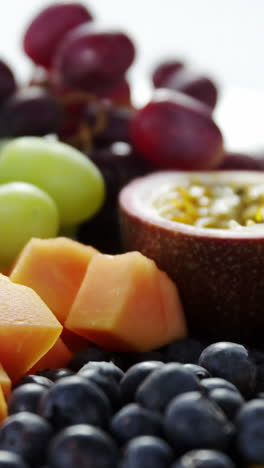 various fruits in tray