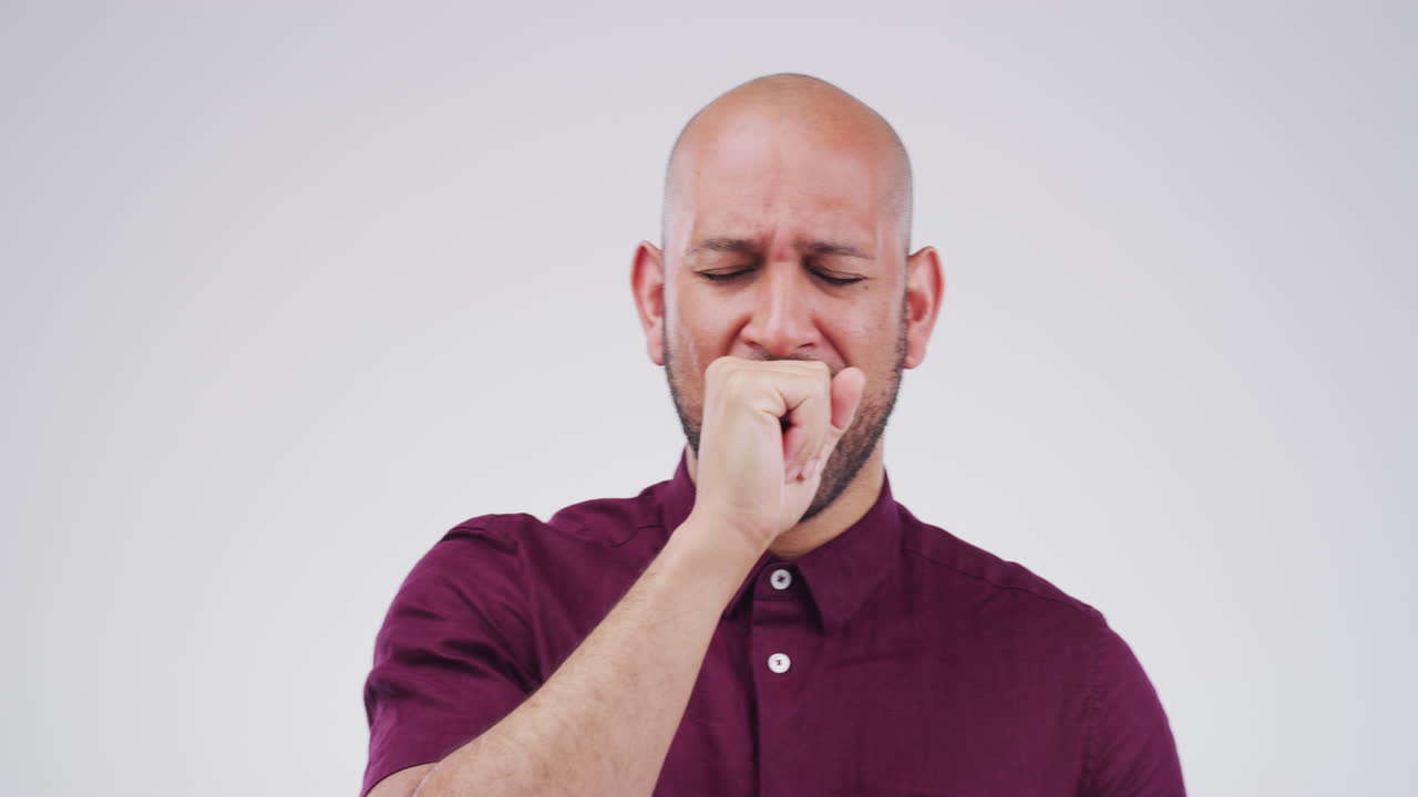 He just can't get rid of this cough