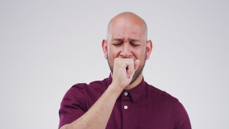 He just can&#039;t get rid of this cough