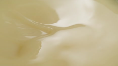 condensed milk with sugar, open a can of a creamy ingredient, successfully revealing its delicious contents inside