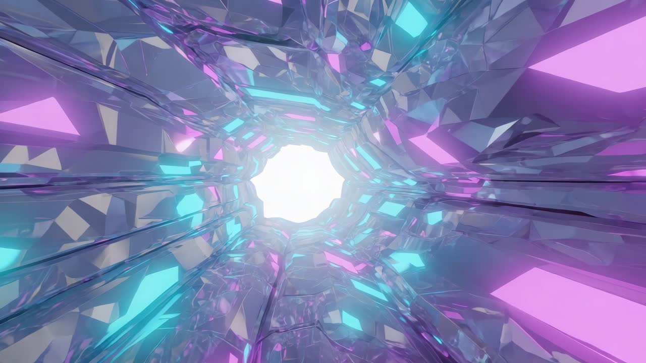 Abstract Geometric Crystal Tunnel