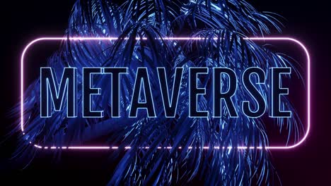 descripción del metaverso. animación en 4k.